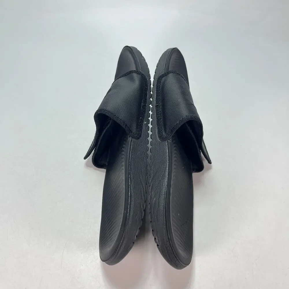 Nike Kawa Slide Black Casual Adjustable Hook & Loop Straps Sandals Men's Size 10
